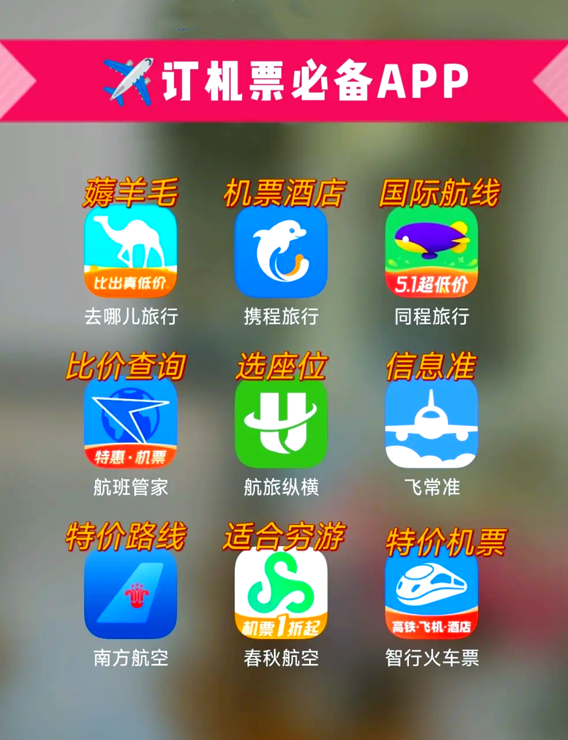 机票预订官网如何选择最合适的平台?